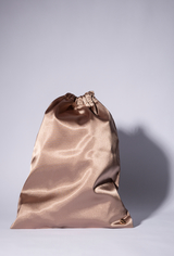 Saténová scrunchie gumička veľká